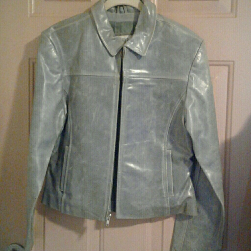 Leather jacket